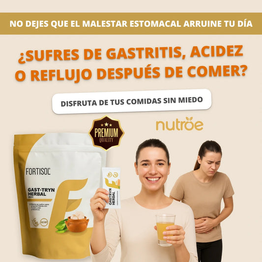 Bebida Herbal - Alivio Natural de Acidez y Gastritis